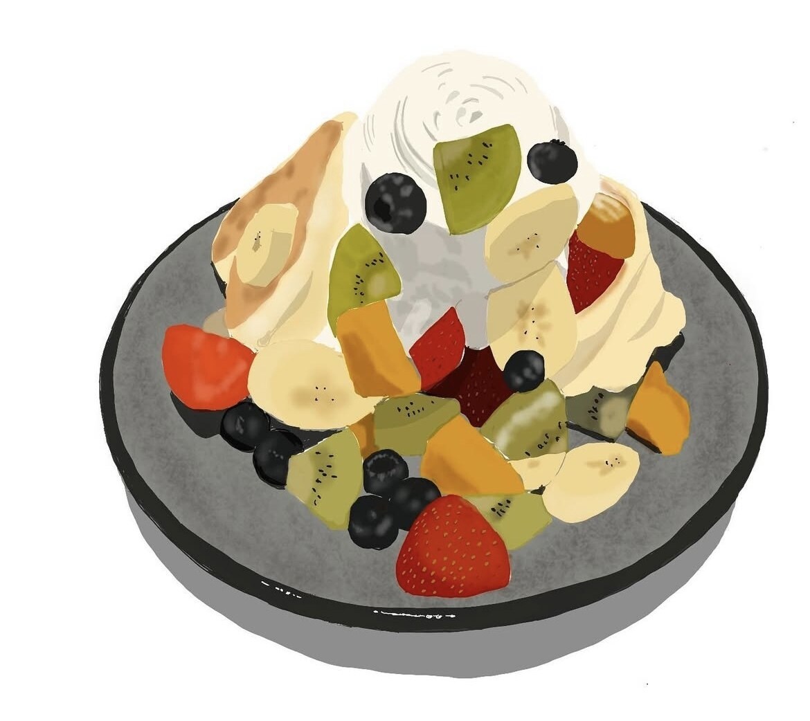 シズル感のある食べ物を描きます お写真をもとにリアルで温かみのあるイラストを作成します☆ イメージ8