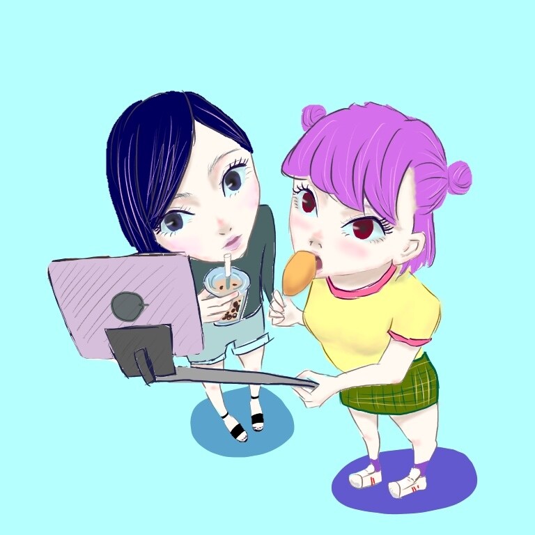 アイコン、イラスト承ります エモくて可愛い、イラスト、アイコンいかがですか イメージ5