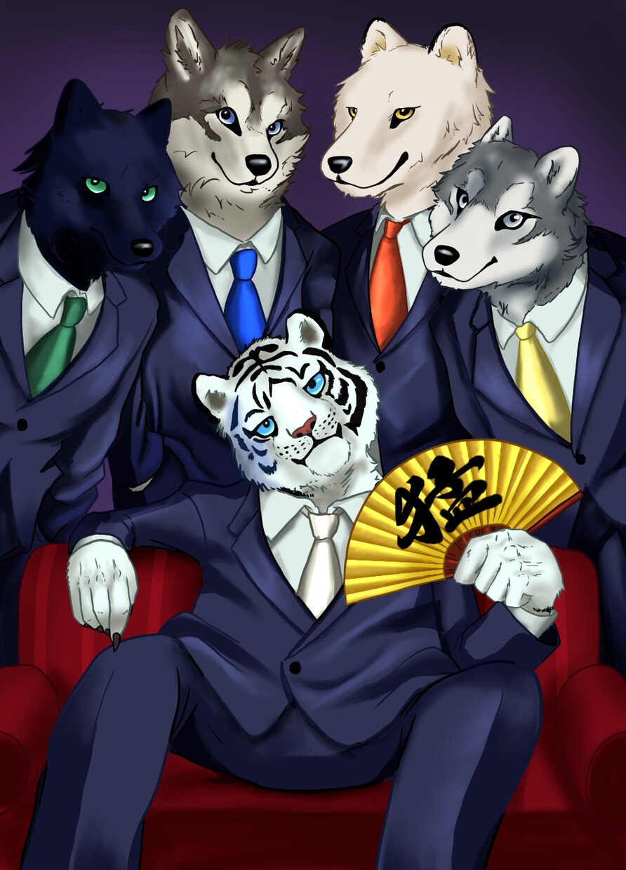 リアルでかっこいい獣人のイラスト描きます 野生と迫力を追求したイラストです イメージ3