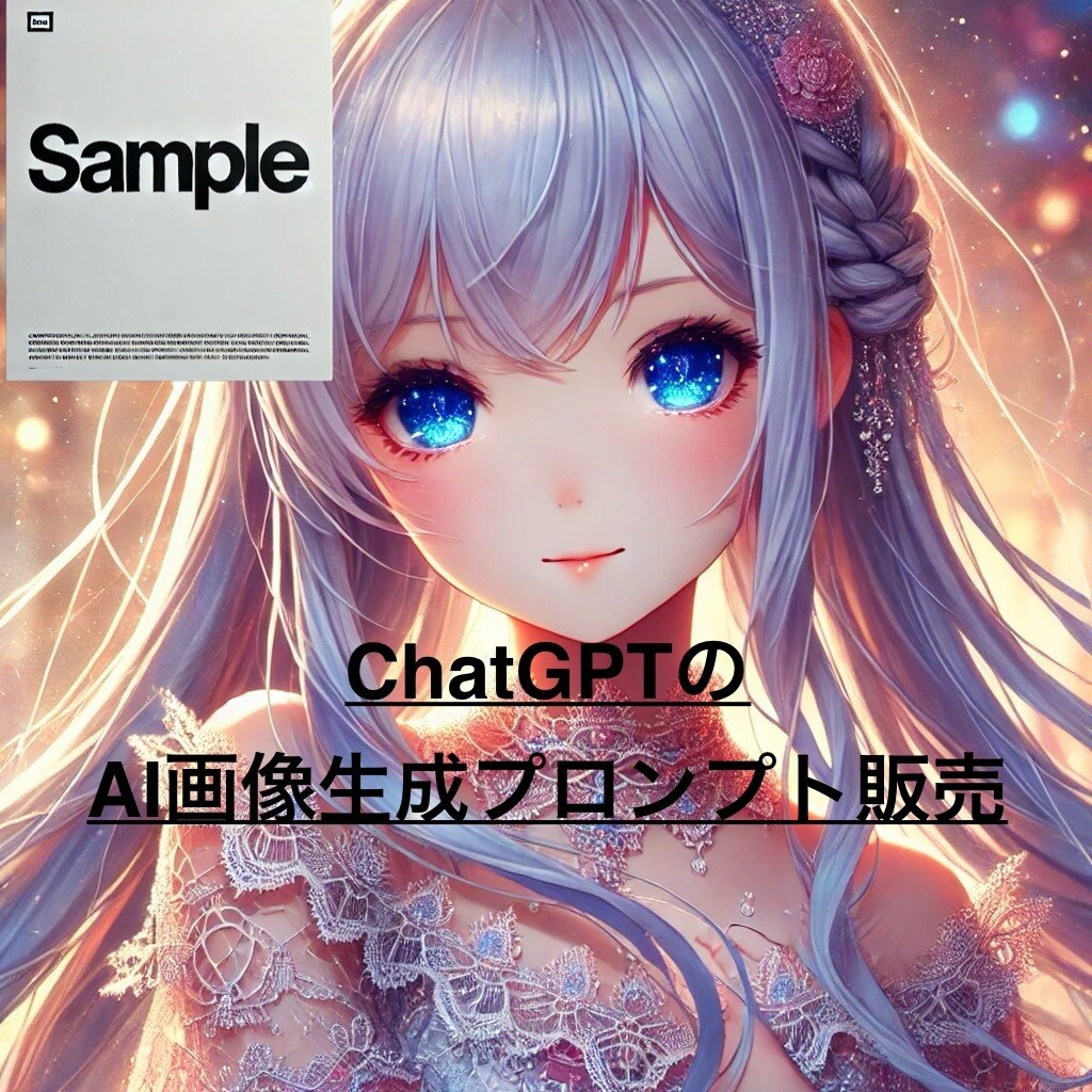 幻想的なAI美少女のイラストプロンプトを販売します 何度でも幻想的な美少女の画像生成を！ イメージ1