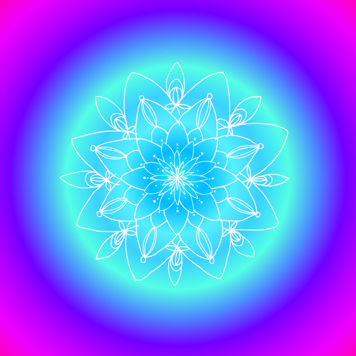 曼荼羅の原画制作をします 世界に一つだけ！あなただけの特別な曼荼羅を制作いたします イメージ1