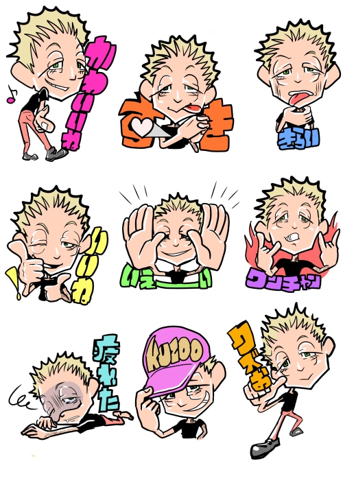 可愛いオリジナル似顔絵のLINEスタンプ制作します 写真から作る世界に一つのオリジナルLINEスタンプ！ イメージ8