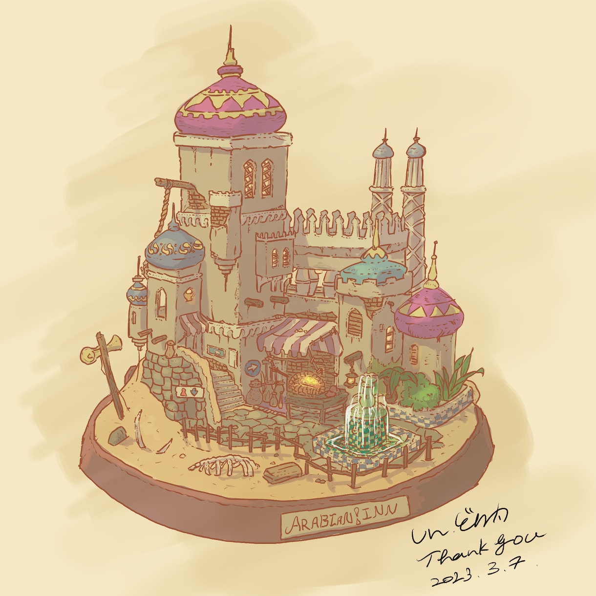 さまざまな用途の背景絵を描きます さまざまな用途の背景絵の募集をします。 イメージ3