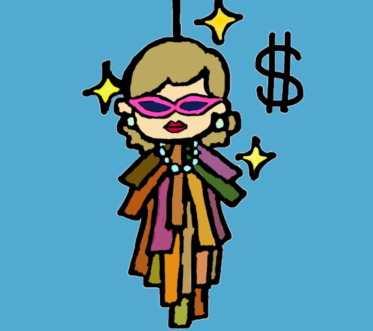 人物のゆるいイラストを描きます ゆるいイラストや、クスッと笑えるような　イラストを描きます。 イメージ8