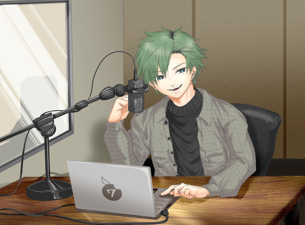 歌ってみたや配信用イラスト承ります 夢絵やSNSアイコンも受け付けています！ イメージ2