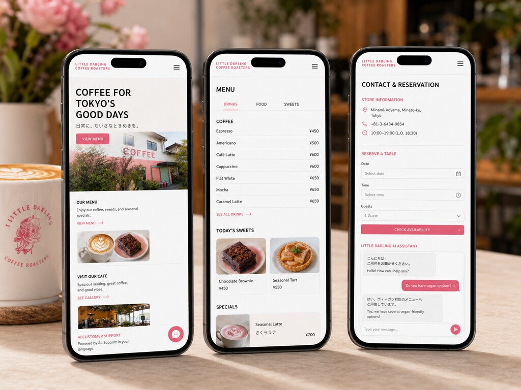 Webサイト・LPを制作します React対応・スマホ対応で丁寧に制作 イメージ3