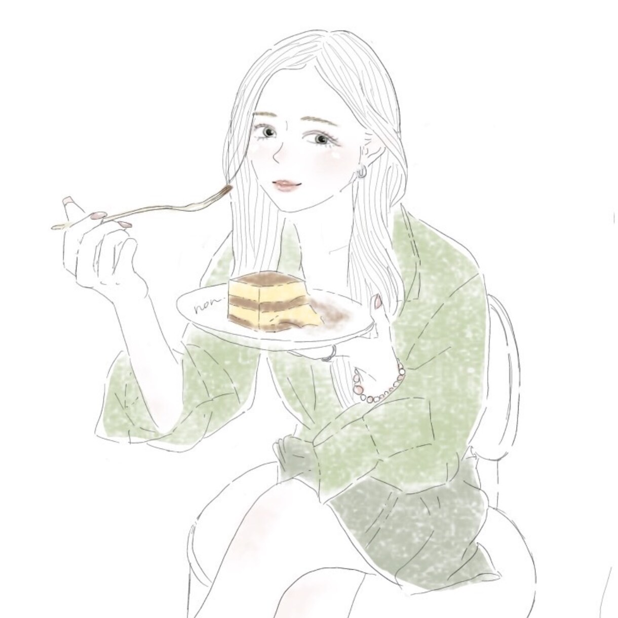 お気に入りの写真をおしゃれなイラストにします 優しい色味のイラストをお届けします イメージ5