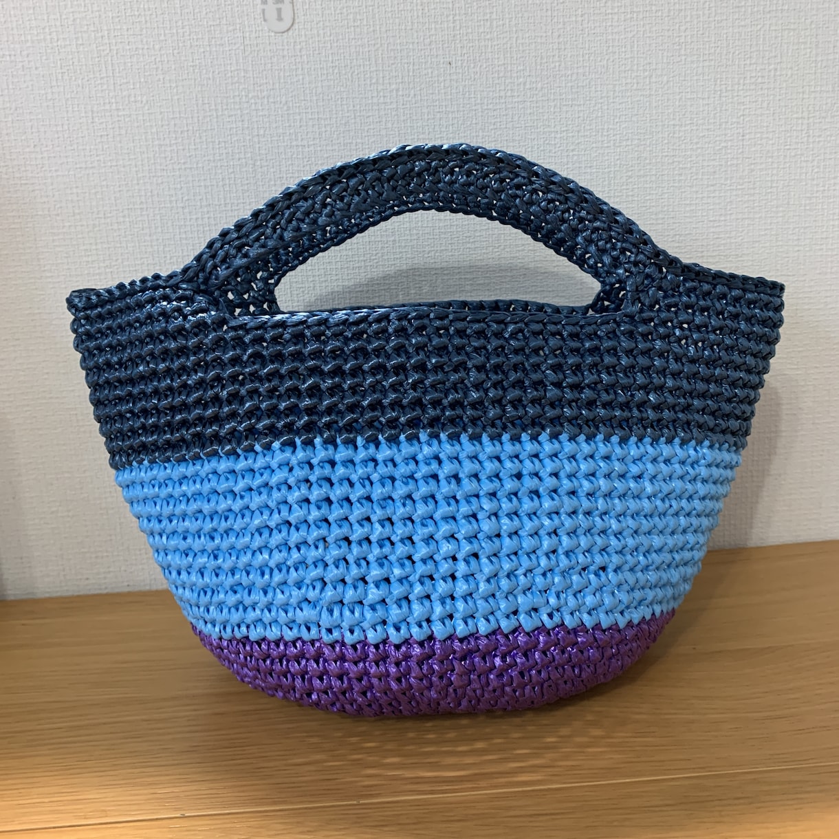 スズランテープバッグを受注制作します 2色もしくは3色の組み合わせで、自分だけのバッグができますよ イメージ10