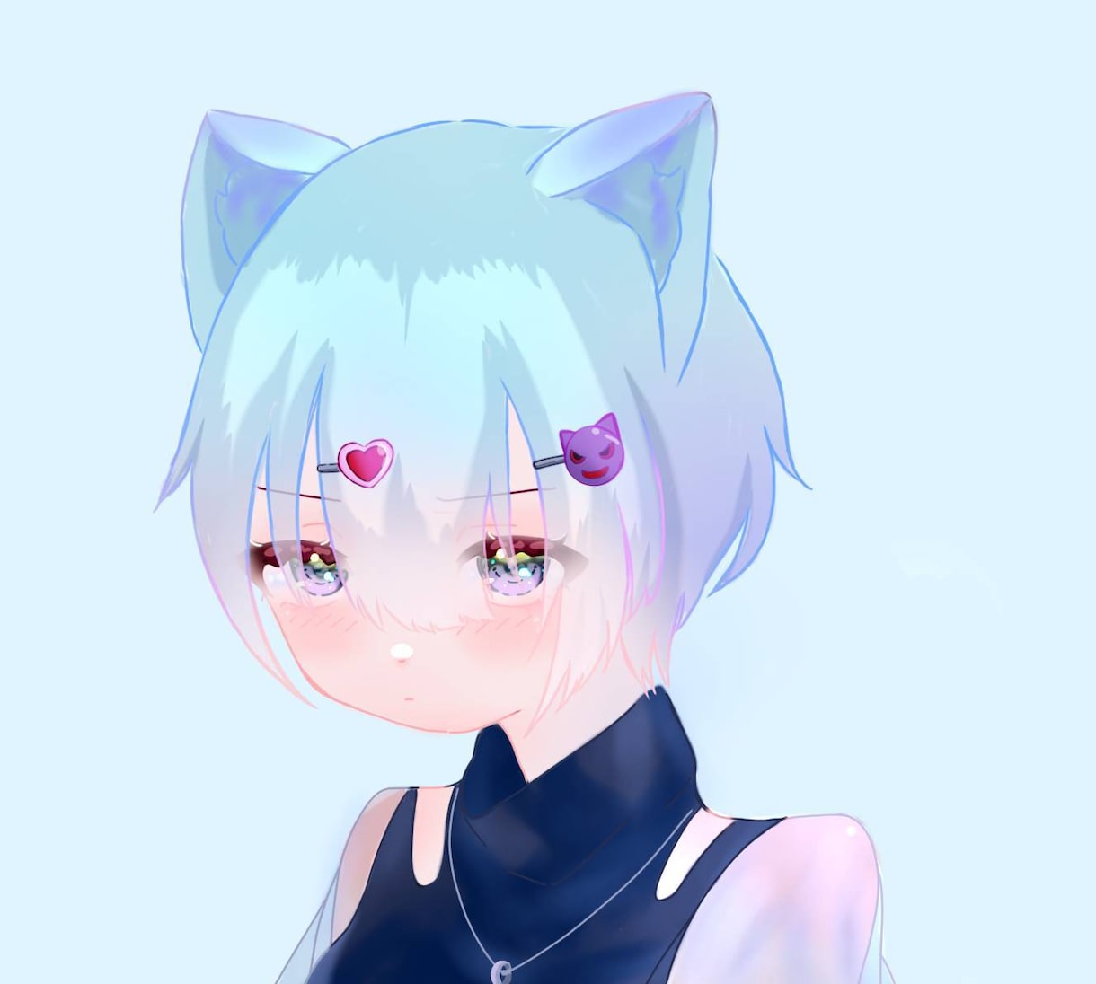 個人の自己流イラストを提供します 透け感のある絵やデフォルメしたキャラ絵が得意です。 イメージ1