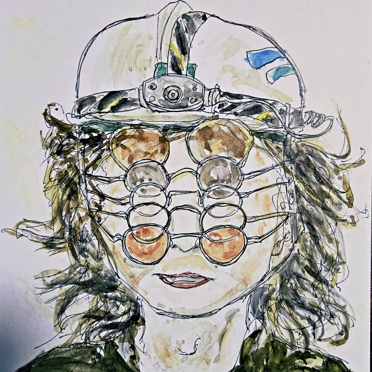 人物画、風景画を描きます 和風テイスト、色合いが得意です。 イメージ1