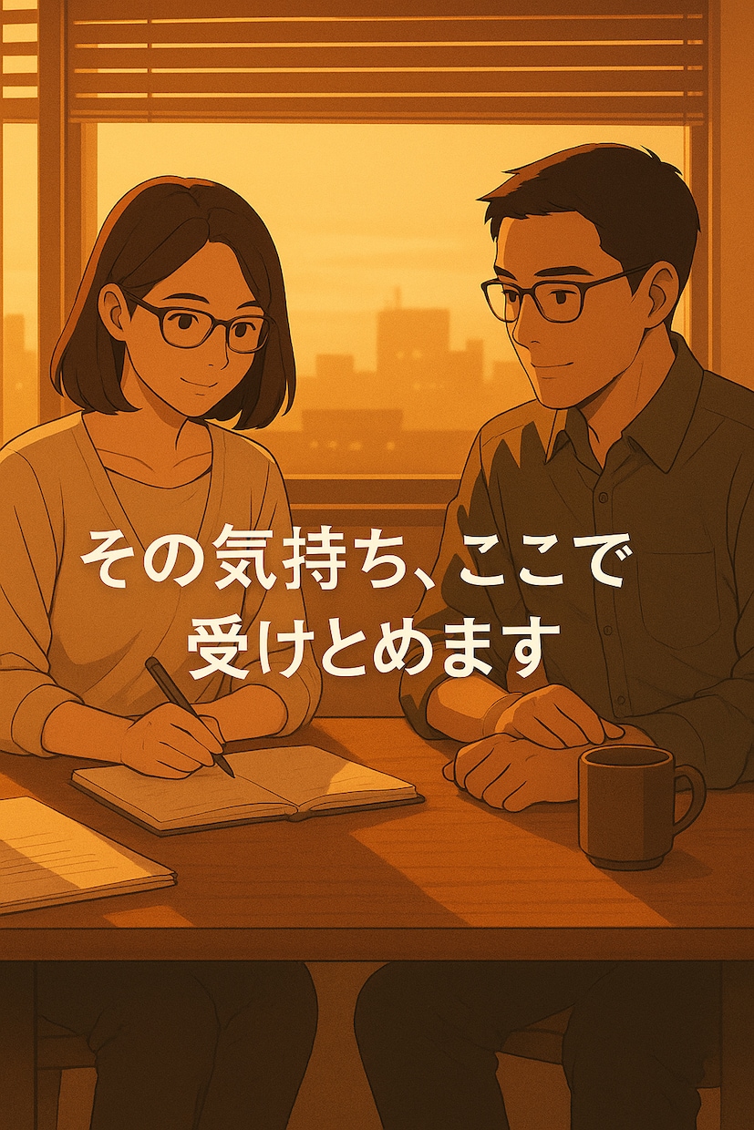 初回限定20分500円｜40代の悩み相談聴きます 言葉にならない悩み、聴きます! イメージ4