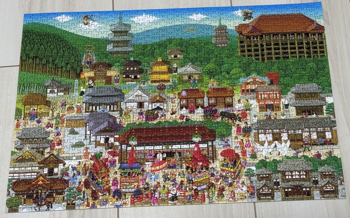パズルを組立代行します 時間が無い、難しくて未完成、パズルが大好きな私に任せて下さい イメージ1