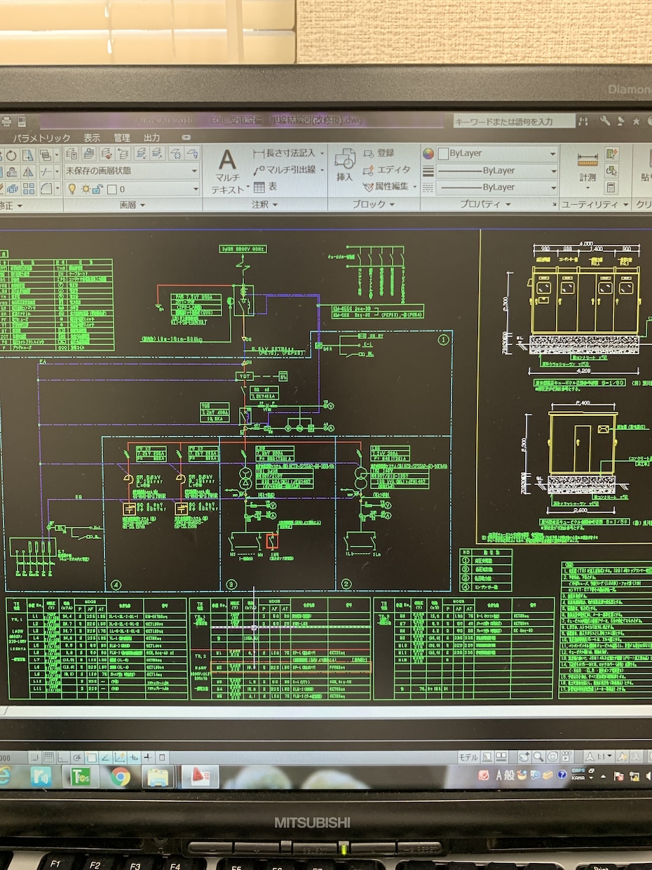 電気設備の積算等お手伝いし施工図も書きます 電気設備の積算（拾い・代価)及び施工図作成（CADを行います イメージ1