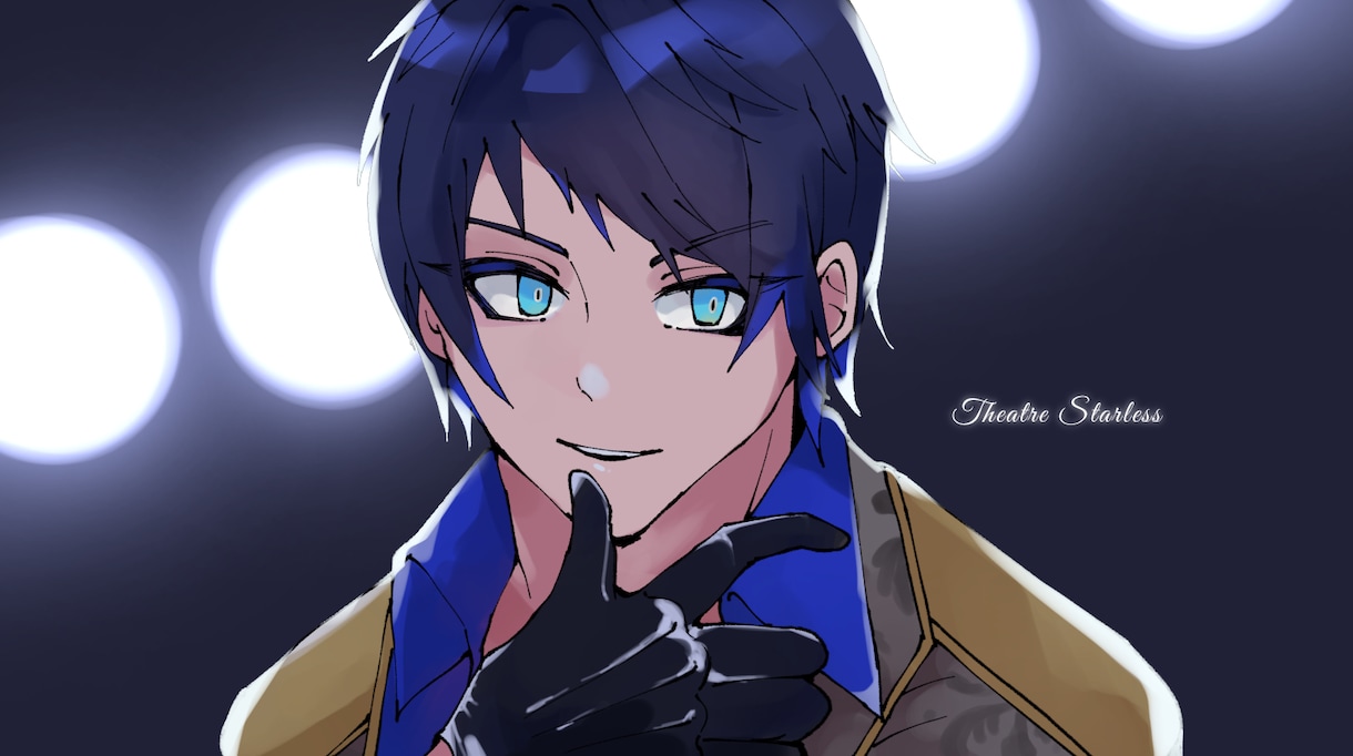 オリジナルキャラ/似顔絵描きます 厚塗り風、アニメ塗り風、ライブ風のイラストはいかがですか？ イメージ5