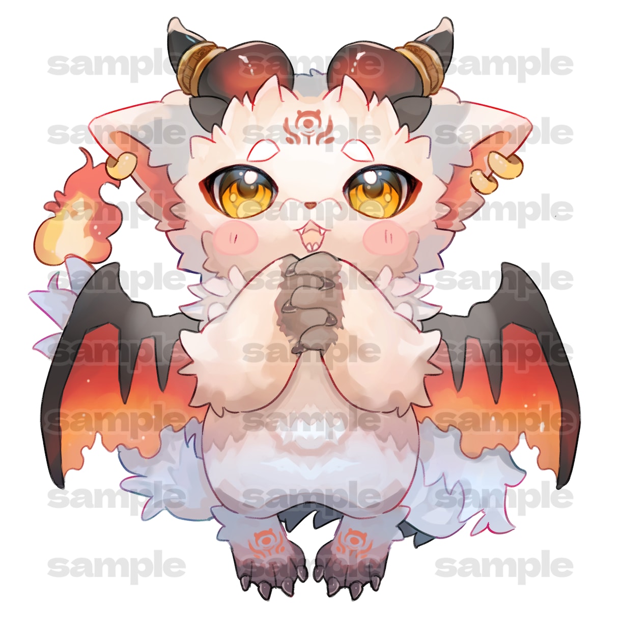 商業利用料込/ファンタジー系動物を描きます オリジナルキャラ(人間)の動物化OK/見積もり&初回ラフ無料 イメージ5