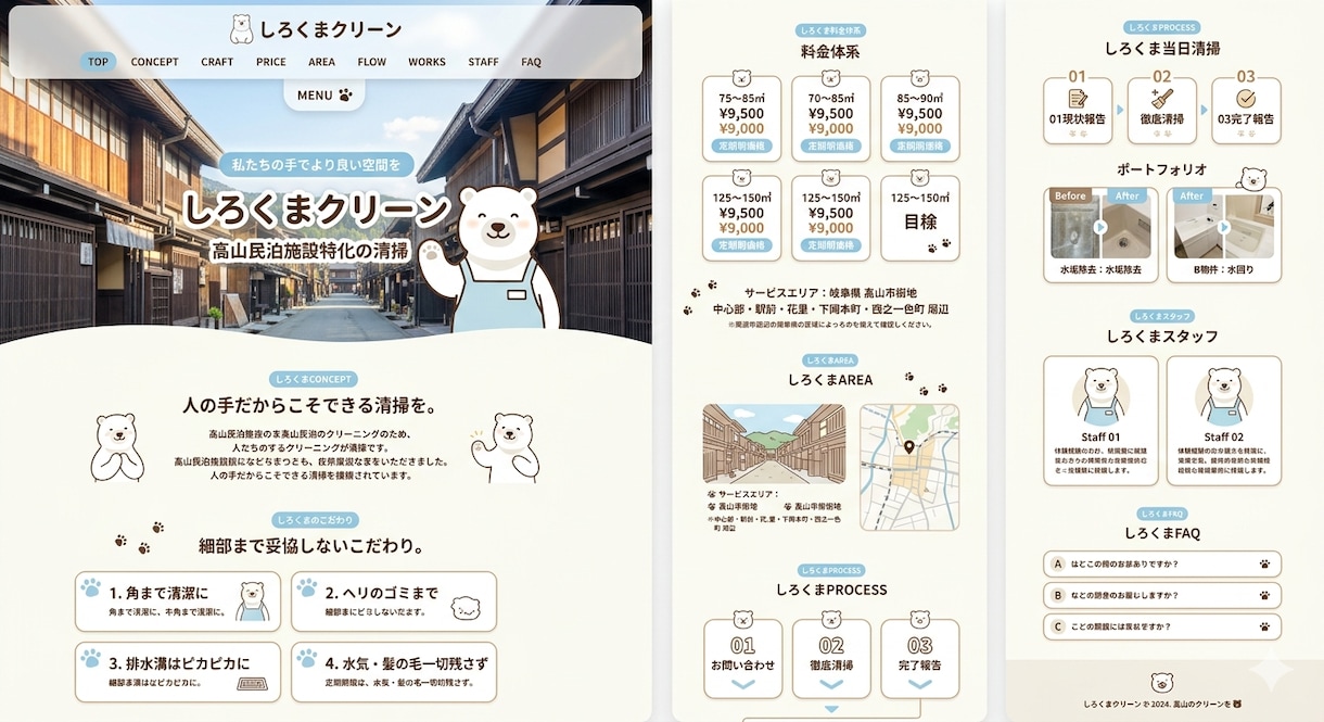 HP,LP 全力でお作りします 他より安いけど安心、管理までお任せください　値段交渉OKです イメージ1
