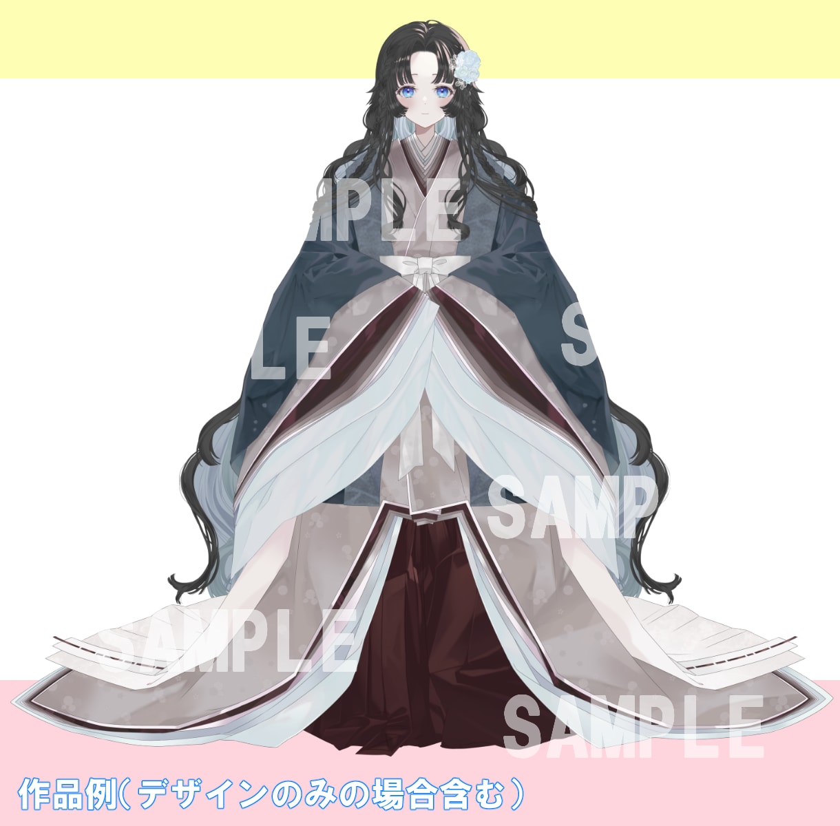 高品質イラストが滑らかに動くLive2D作成します Live2D キャラデザ～モデリングをプロの絵師が制作します イメージ8