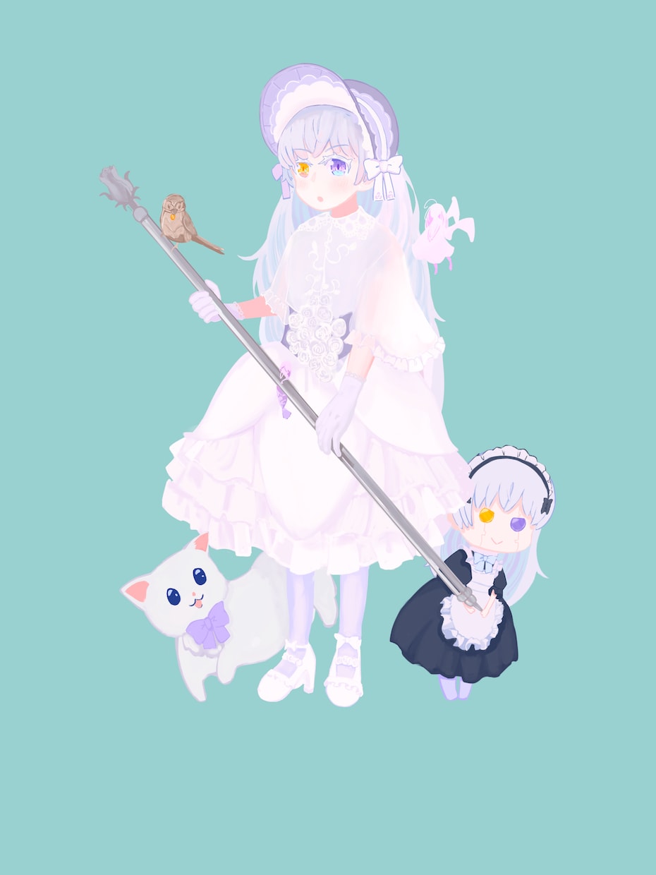 TRPGの立ち絵を描きます 納期早めでかわいいTRPGの立ち絵を作成します！ イメージ2