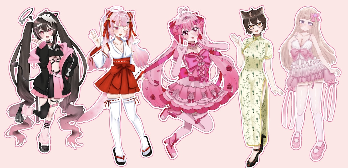 貴方の希望に沿ったイラストを制作します イベントや記念日の準備間に合っていますか？ イメージ3