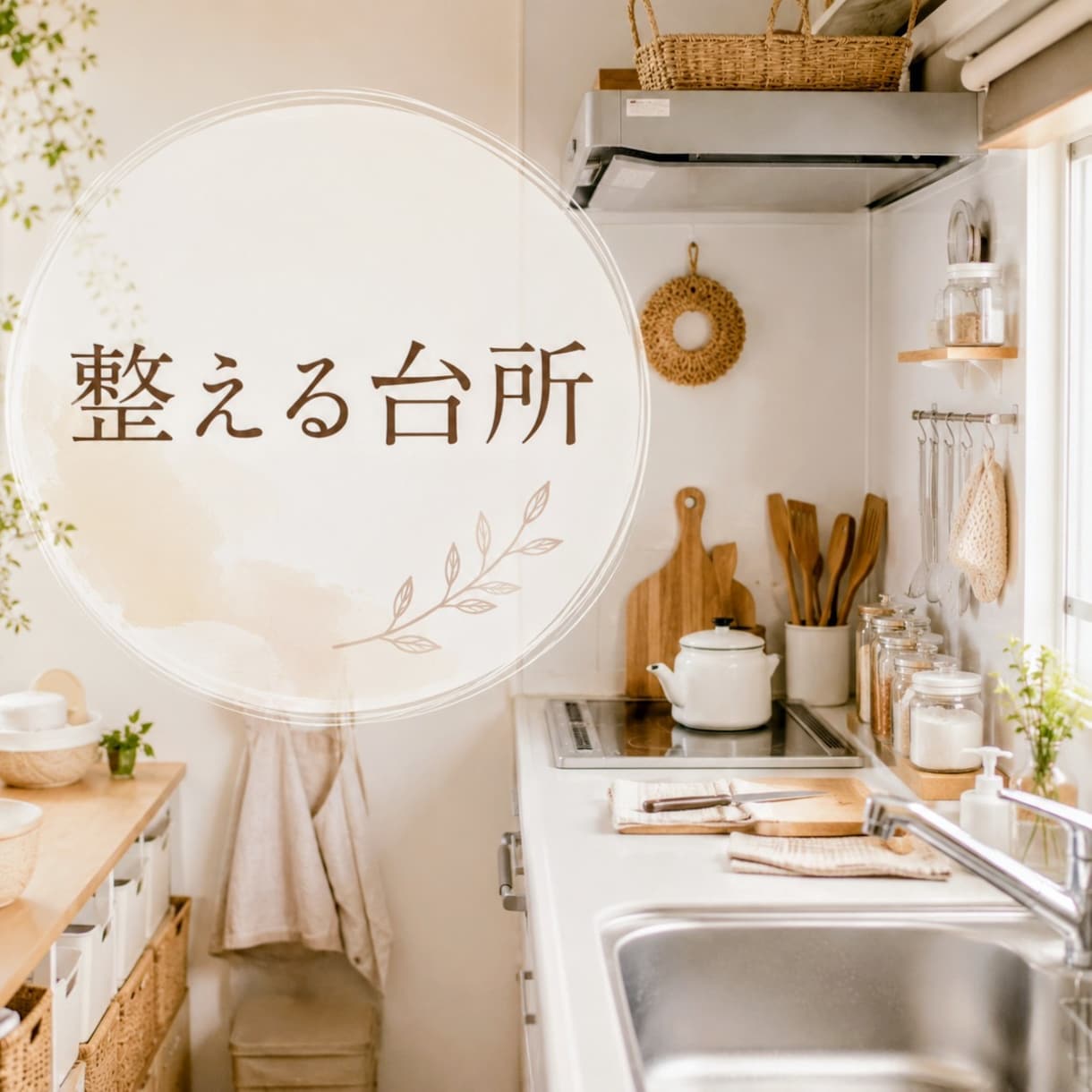 使いやすい台所を作る整え方を教えます 捨てることから始めない｜３ステップから始める整え方 イメージ1