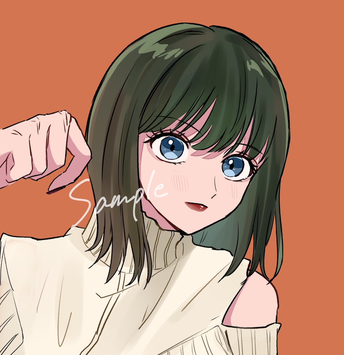 可愛いイラスト/アイコンを制作いたします アニメ塗り/厚塗り風イラスト描きます イメージ1