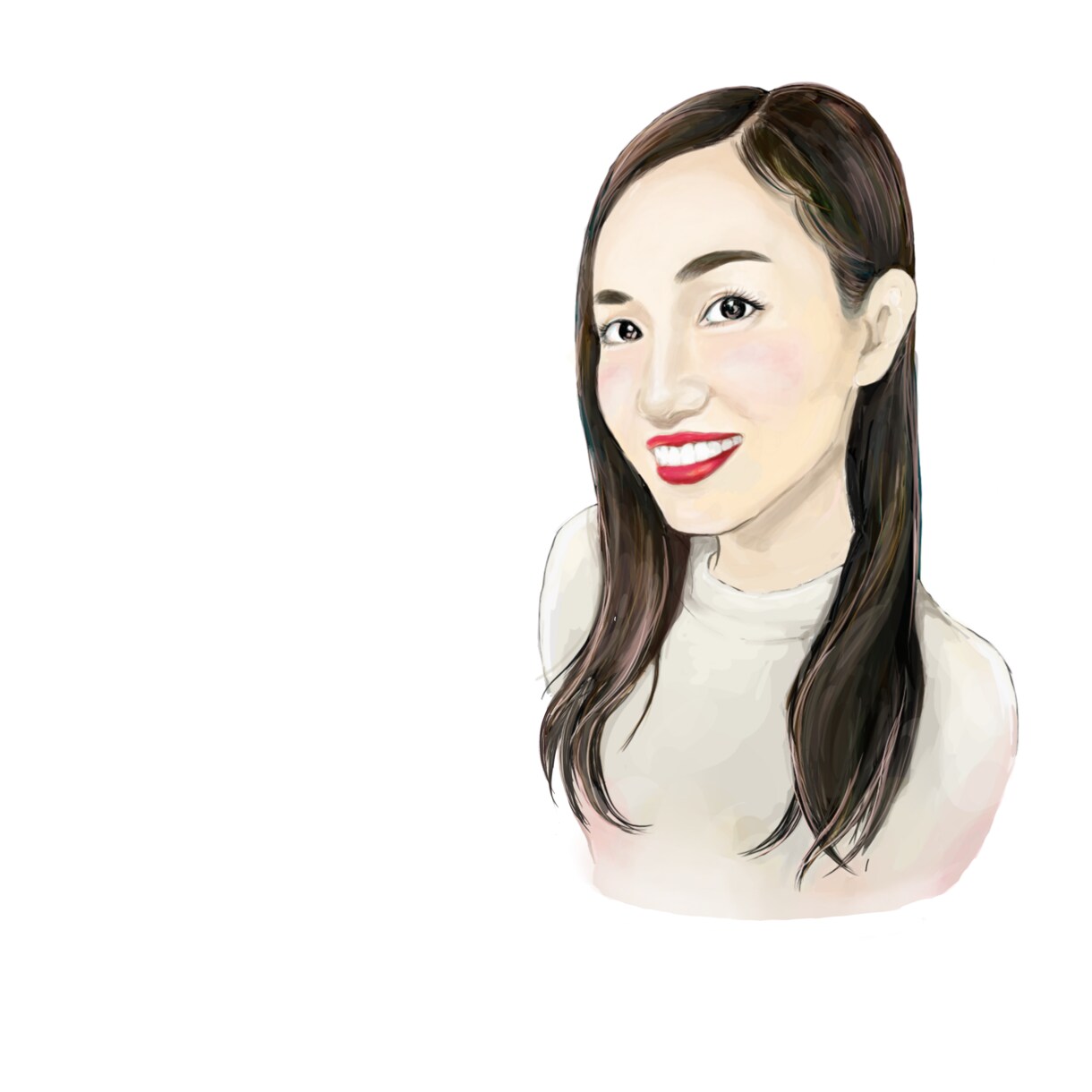 さまざまなタッチでリアルで美しい似顔絵を描きます 二次利用・商用利用可！とことん拘って作成致します！ イメージ1
