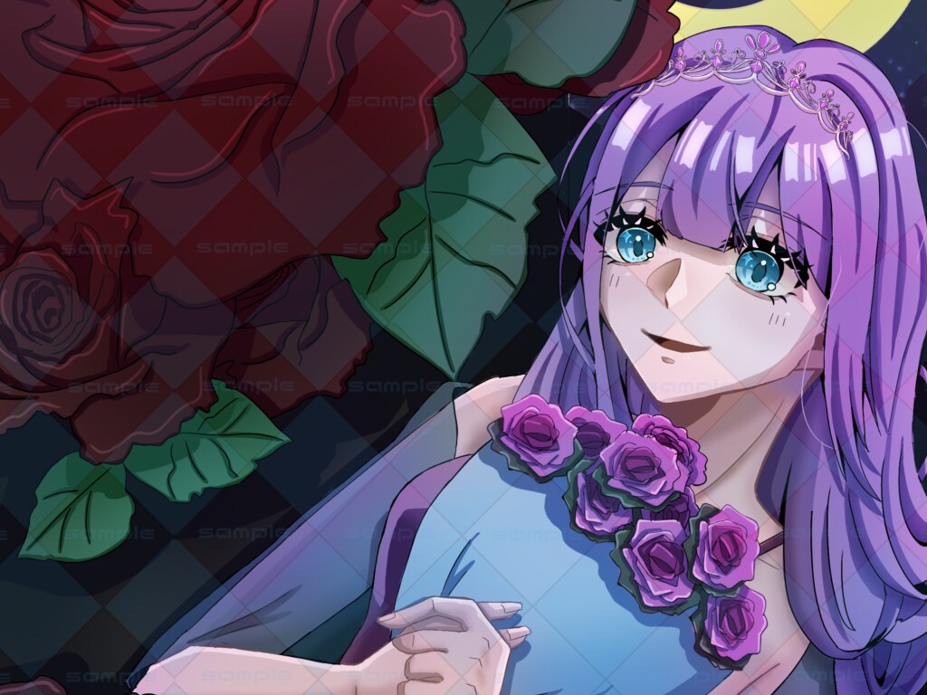 配信・歌みた・SNS向けイラスト制作します SNSアイコン・1枚絵・配信用イラスト制作します イメージ4