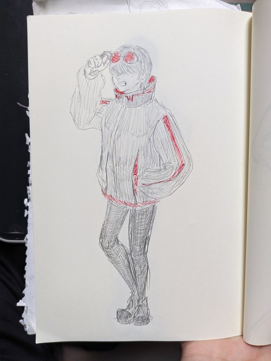 アナログでイラスト描きます 簡単でかわかっこいいイラスト、アナログイラストが欲しい方へ イメージ2