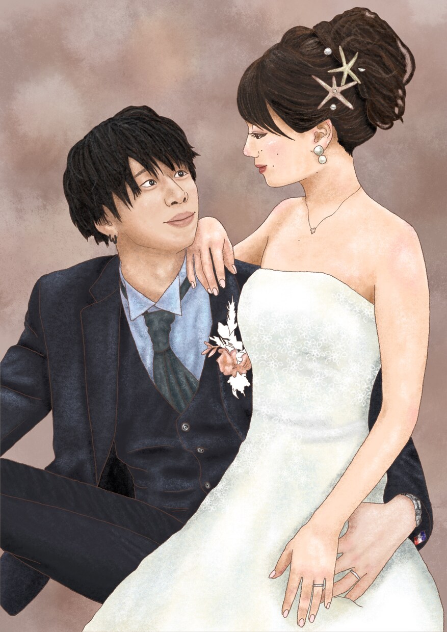 思い出の写真を鮮やかなイラストにします 特別な思い出を色鮮やかなイラストでもっと特別に イメージ5