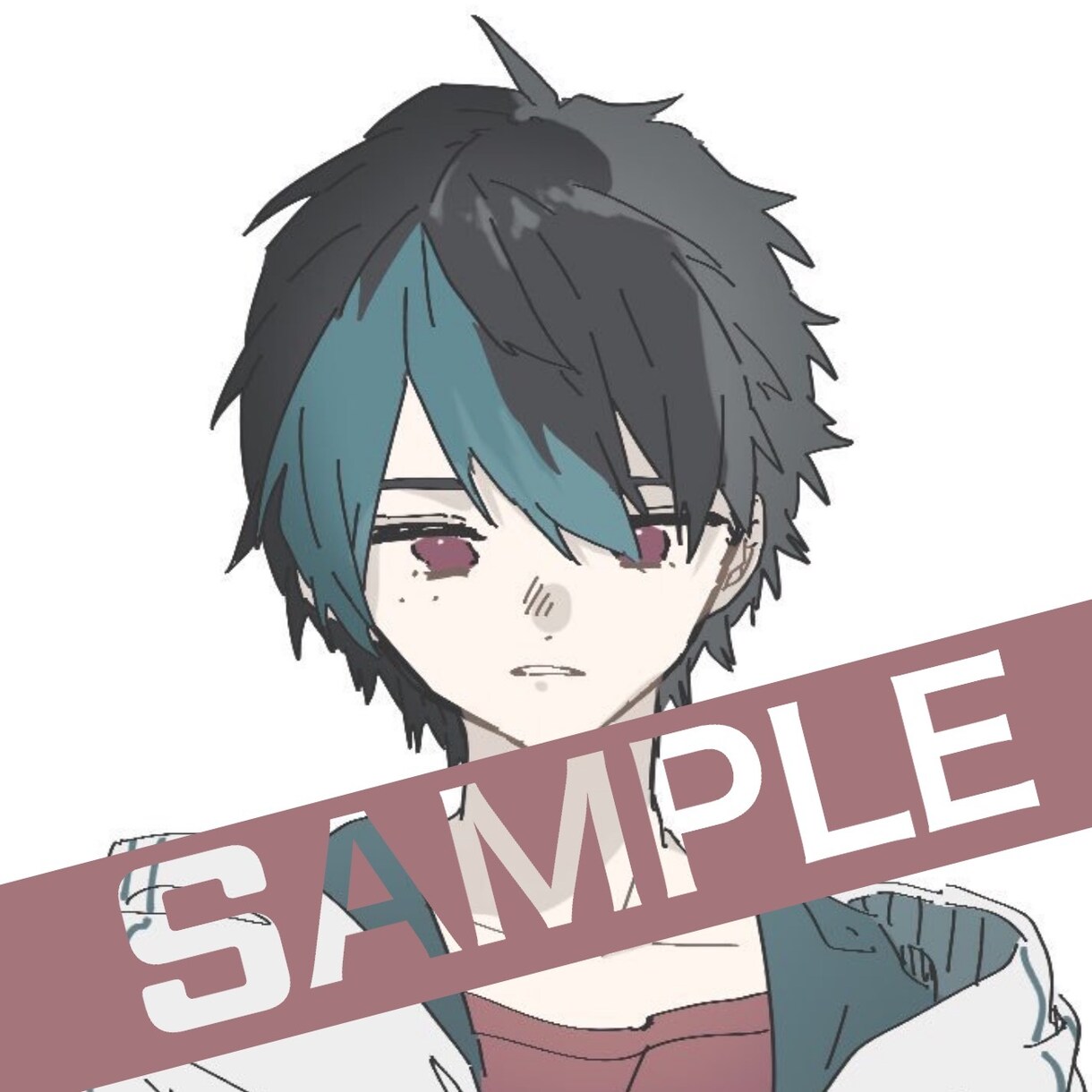 アイコン描きます SNS ブログなどに！ 幅広い絵柄で対応致します イメージ4