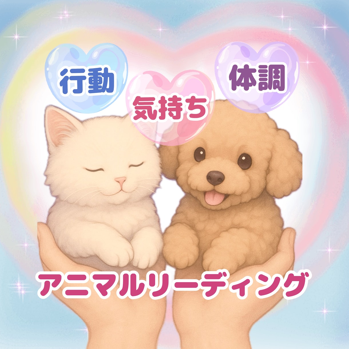 あなたの大切なワンちゃん、猫ちゃんの魂と繋がります 今そばにいる子の｢想い｣を伝えるスピリチュアル鑑定☘️ イメージ1