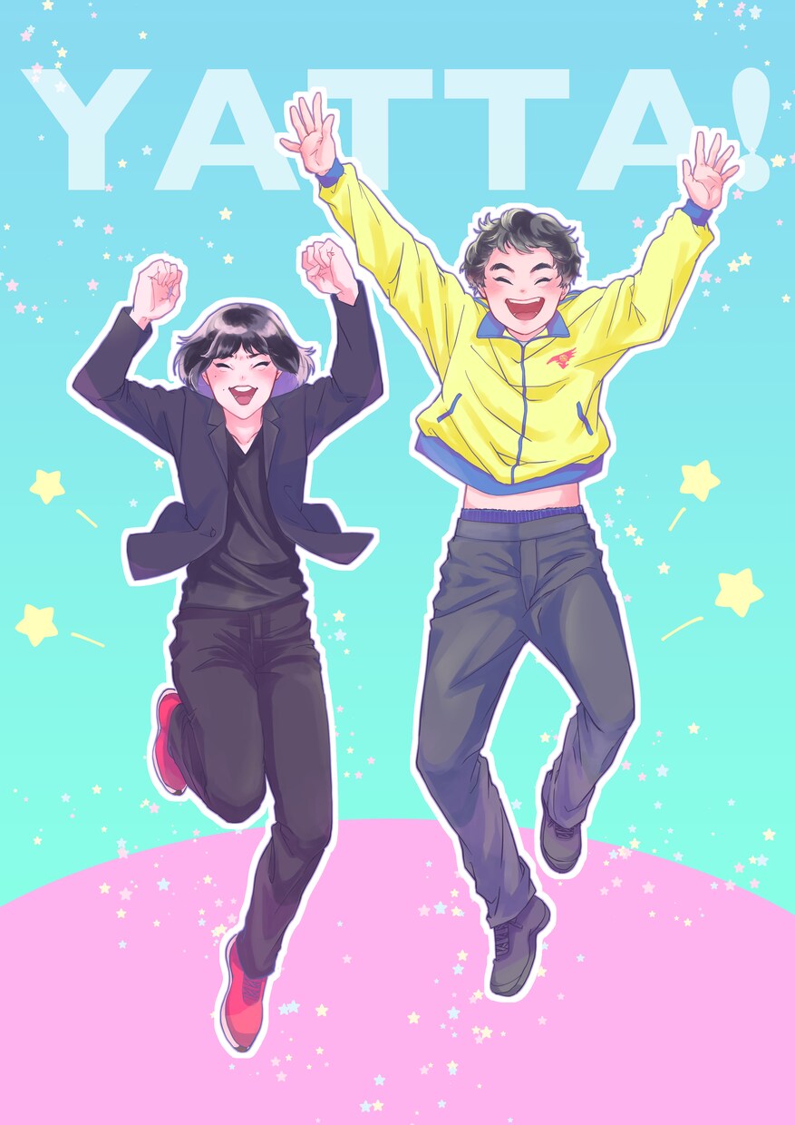 ポップで可愛く目を惹く似顔絵描きます あなたに合った絵柄で丁寧に仕上げます！ イメージ2