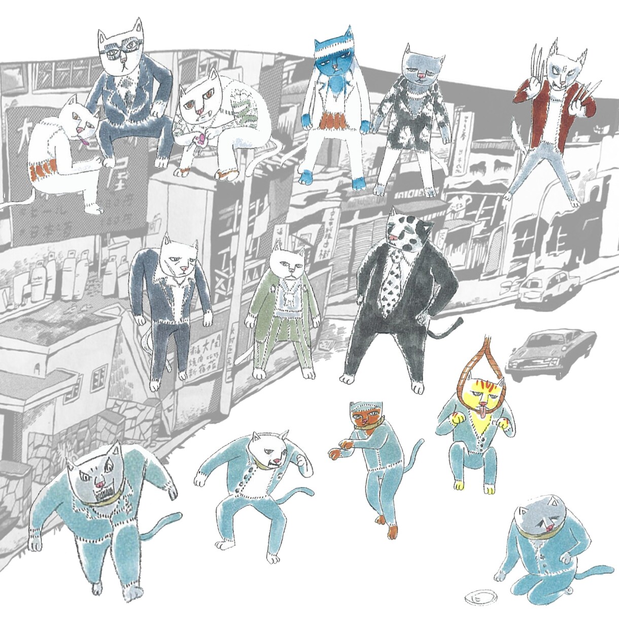 商用◎他のタッチ相談。ペン画イラストを描きます HP、書籍、Tシャツ等のイラストが必要な方へ イメージ6
