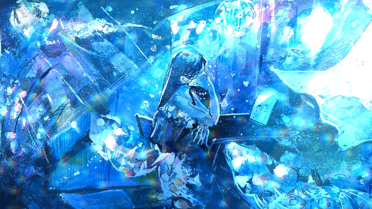 即日可プレゼントやサムネにも美しい水彩絵作成します 背景込みもお任せください！アナログならではの質感を表現します イメージ5