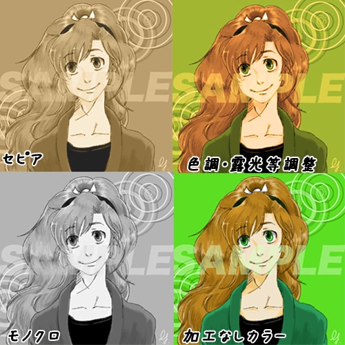 SNS各種アイコン画像作製します☆ます SNS用のアイコン作成ご希望の方にオススメです☆ イメージ1