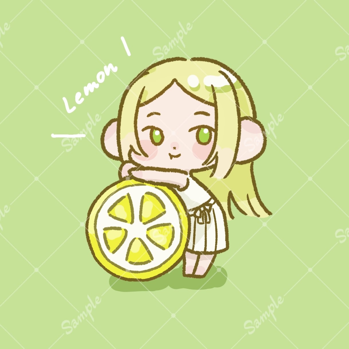 小物とセットで！かわいい♡ゆるふわアイコン描きます あなたのチャームポイントとなる小物とセットで魅力的に!! イメージ3