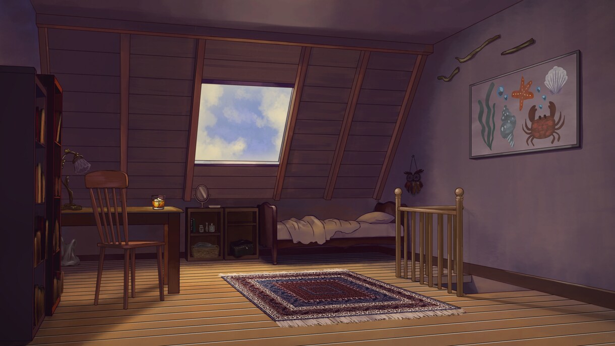 あなただけのお部屋作ります 和室から洋館まで、室内背景描きます！ イメージ1