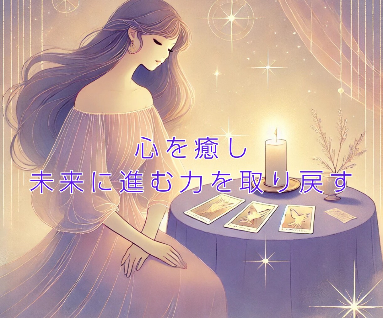 失恋の痛みに寄り添い、癒しと希望をお届けします 別れの悲しみを和らげ新しい幸せへの扉を開くタロットセッション イメージ4