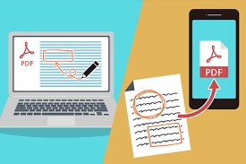 ＰＤＦ等のデジタル化を行います ＰＤＦ・手書き文章・表等のデジタル化を行います イメージ1