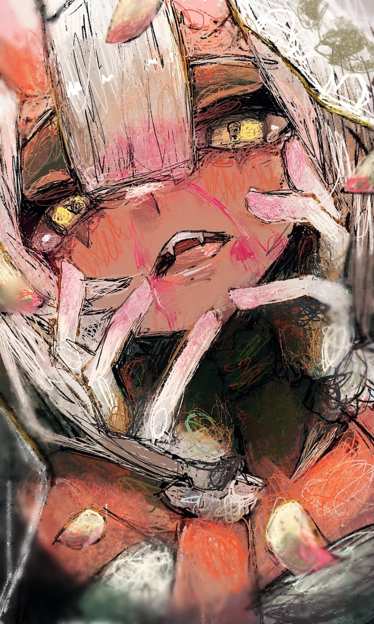 厚塗りで雰囲気あるイラストを制作致します アイコンイラスト･MVイラスト･動画や配信用などを制作します イメージ9
