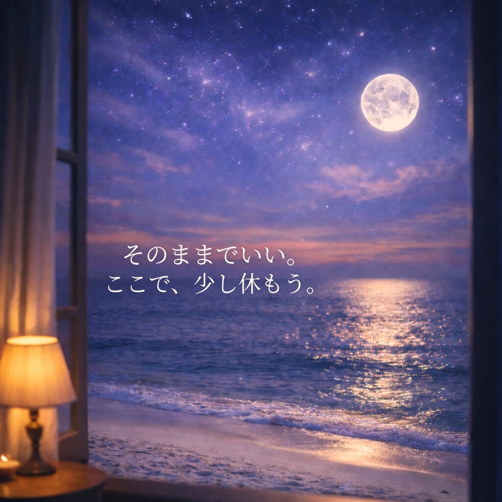 不安で苦しい今。静かな癒し声で寄り添います 気持ちがほどけるまで、そっとそばに。素直になれる時間を。 イメージ4