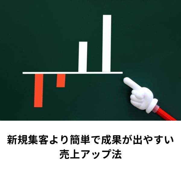 サロンですぐに効果が出やすい売上アップ法を教えます 新規集客より簡単な売上アップ法 イメージ1