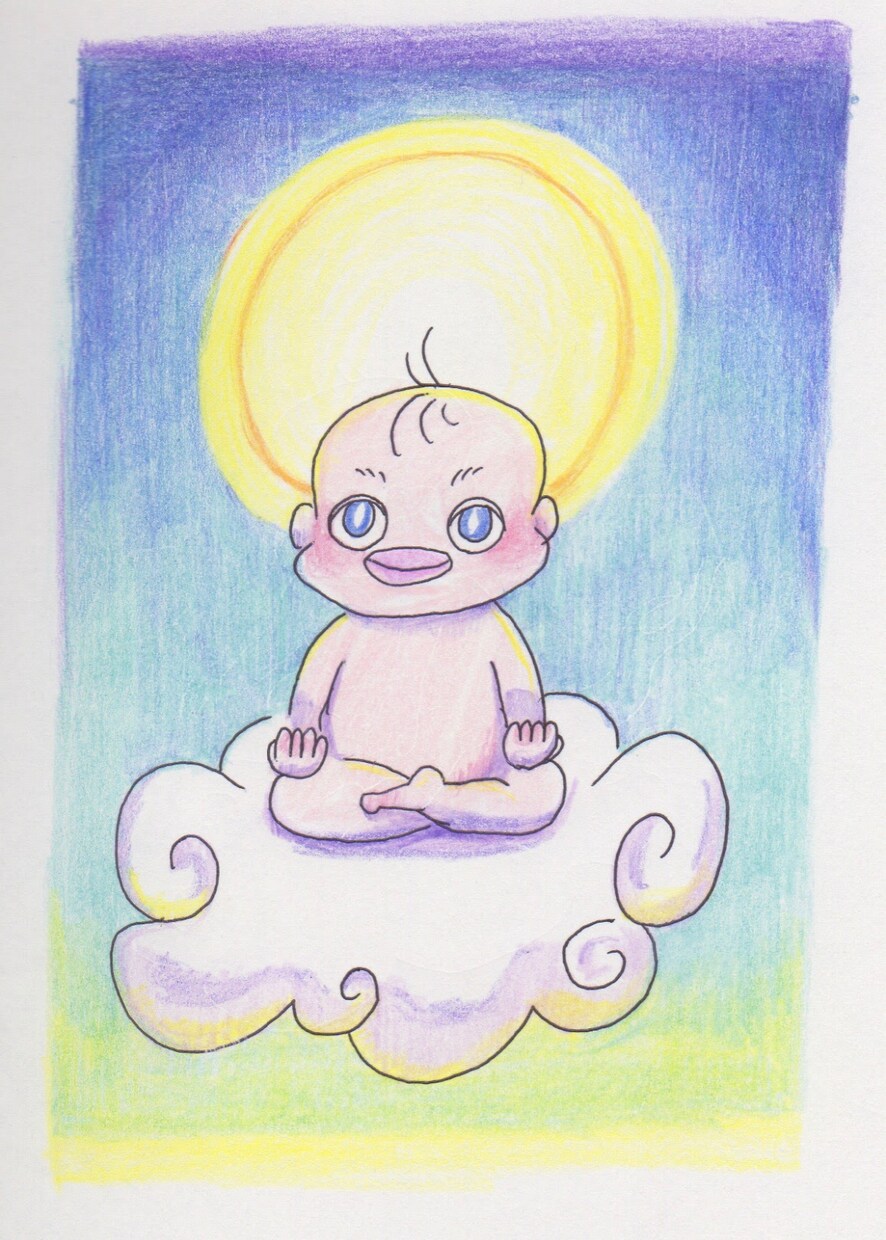 愛の存在チャネリングします あなたをサポートする存在の絵を描きます イメージ2