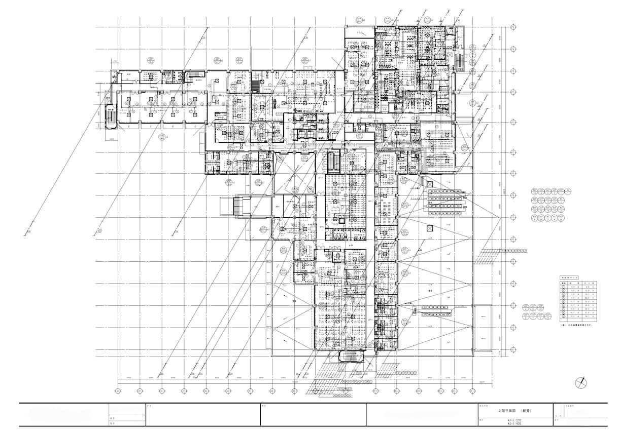 機械設備の設計図・施工図を作成します 給排水設備・消火設備・空調換気設備 イメージ2