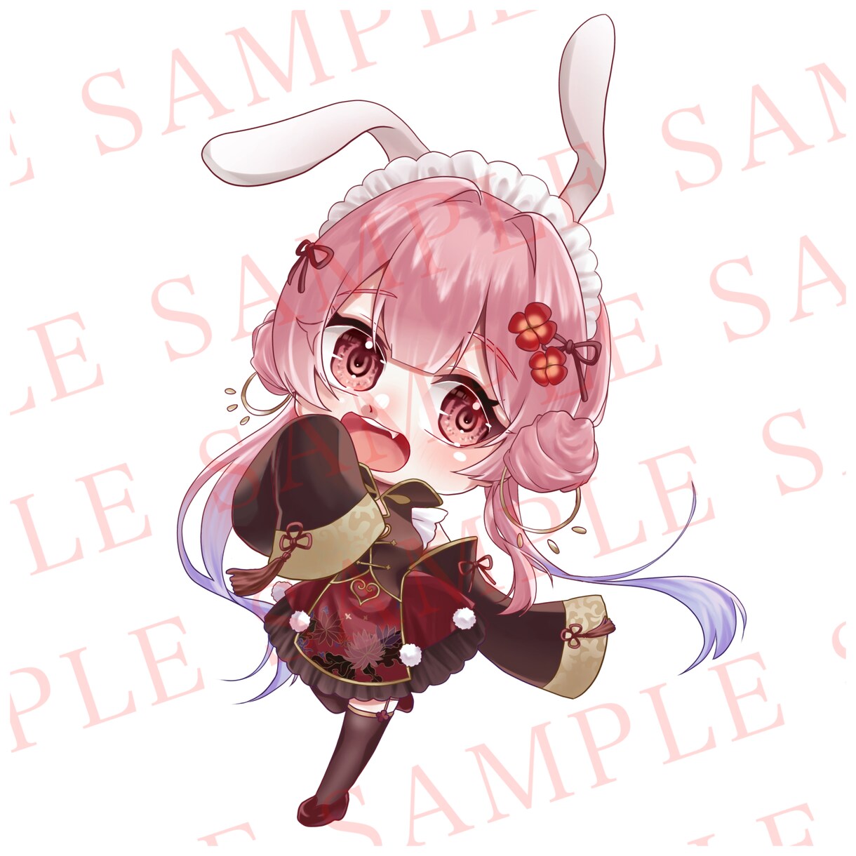 SDキャラ/ミニキャラクターを作成します グッズ用／配信用／アイコン用のSDキャラクターイラスト イメージ4