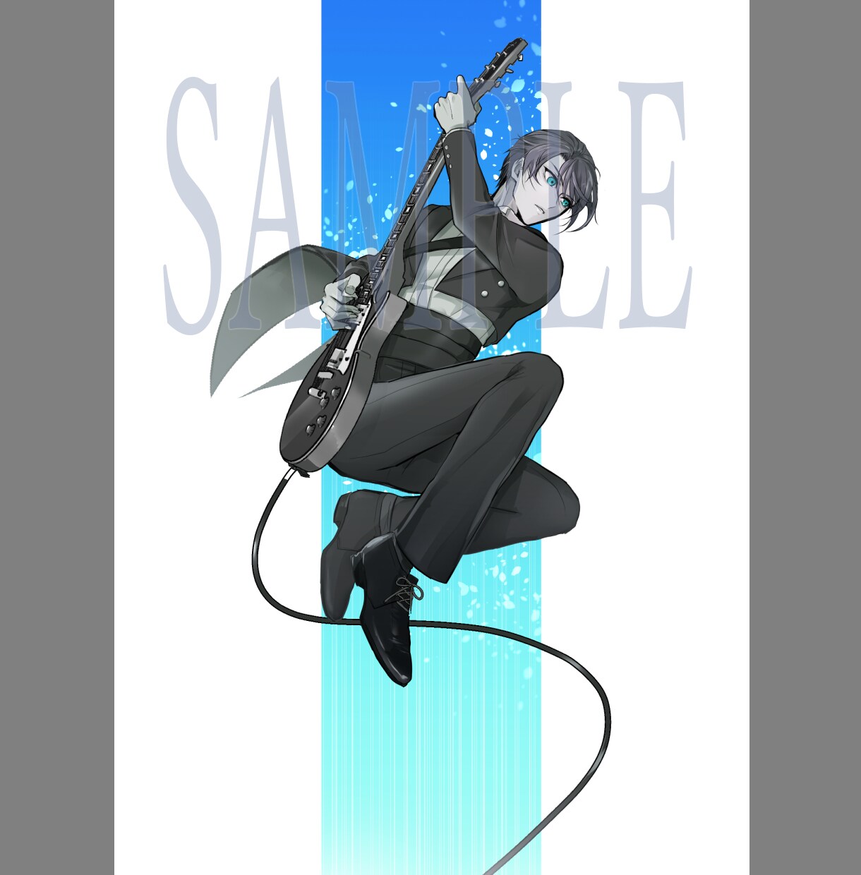 凛とした雰囲気や、かっこいいイラストを描きます 凛とした大人っぽい青年キャラや、弓道描写をお求めの方へ！ イメージ5