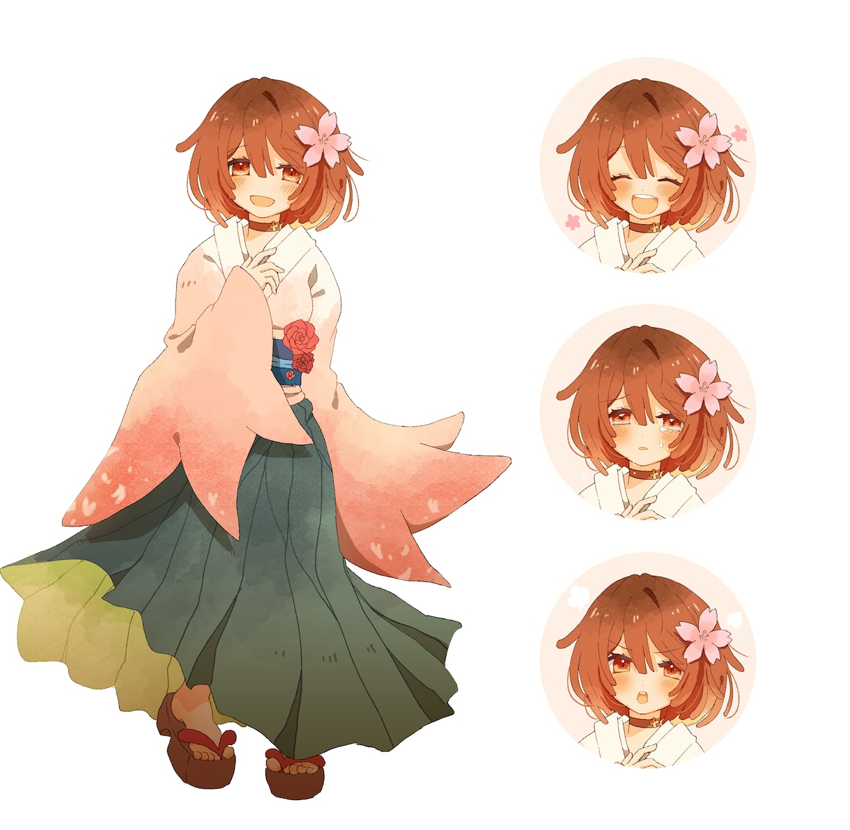 立ち絵イラストを作成します 可愛い系のイラストが得意です！ イメージ2