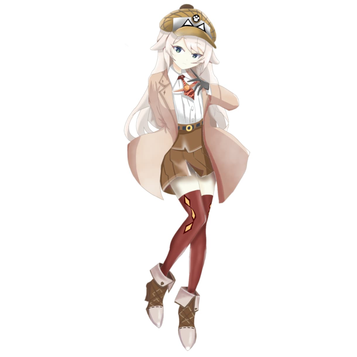 新衣装立ち絵または1枚絵を提供します IRIAM専用で提供しております。 イメージ1