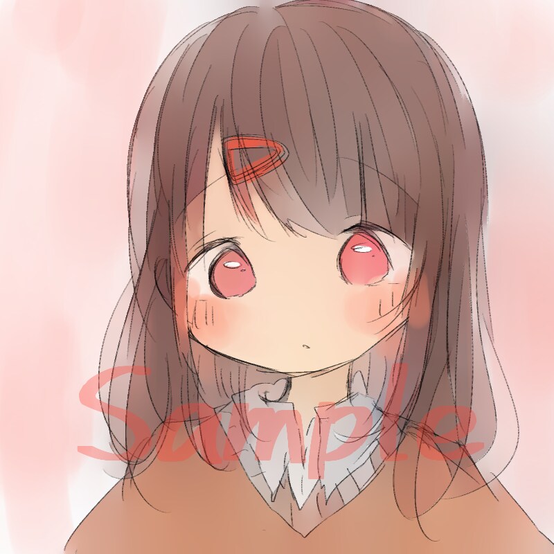 SNS等で使用するラフなアイコン描きます 迷ったらダイレクトメッセージでご相談ください イメージ3