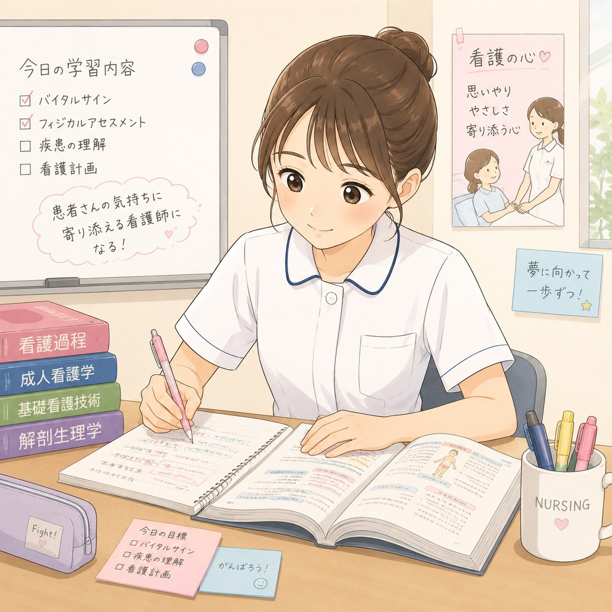 看護学生さんへ現役看護師が相談に乗ります 【看護学生向け】看護師国家試験への不安や悩みはありますか？ イメージ1